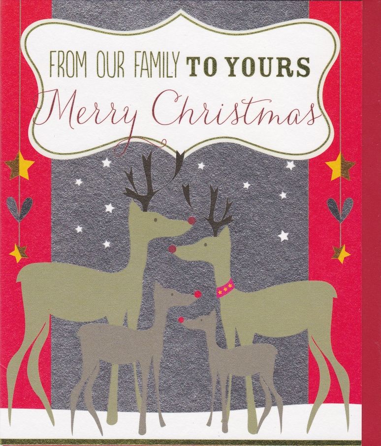 From Our Family To Yours Christmas Cards Chestfamily