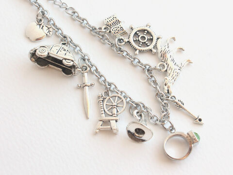 Characters Charm Bracelet (OUAT) Stainless Steel Chain - product images  of 