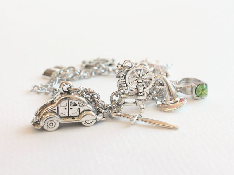Characters Charm Bracelet (OUAT) Stainless Steel Chain - product images  of 
