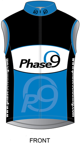 Phase9,Logo,Cycling,Gilet,Phase9 Clothing, MTB, Cycling, Biking, Jersey, Bike