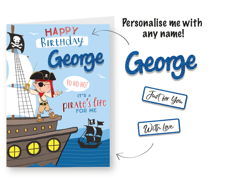 Make It Personal (Birthday Card For Personalisation ...