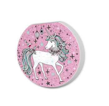 Christmas,Shaped,Notepads,-,Unicorn,Notepad, Christmas, Unicorn