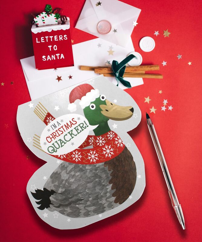 Christmas Shaped Notepads - Christmas Quacker - product images  of 