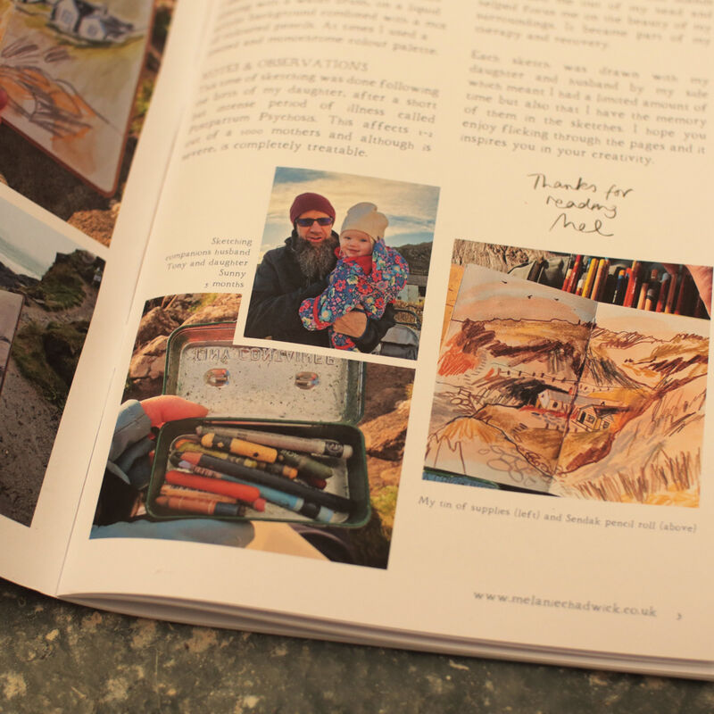 Kynance Sketchbook Zine - product images  of 