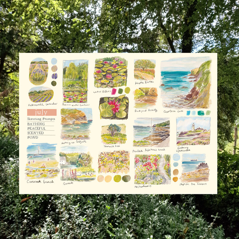 Pre-order Sketchbook Calendar 2027 - product images  of 