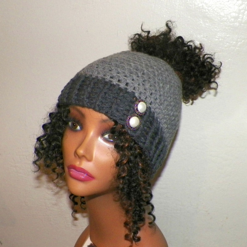 crochet hair hat