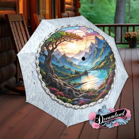 Sunset,Umbrella,Romantic,Printed,Lace,Flowers,Floral,Sakura,Art,Nouveau,Faux,Stained,Glass,Semi-Automatic,Waterproof,Foldable,rain_umbrella,unique_umbrella,uv_umbrella,sun_umbrella,unique_gift,flower_umbrella,cute_umbrella,gift_for_her,stained_umbrella,poppy_umbrella,spring_umbrella,blue_umbrella,sakura_umbrella