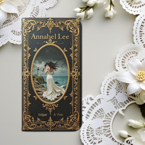 Annabel,Lee,Book,Phone,Case,Wallet,Edgar,Allan,Poe,Witchy,Gothic,Dark,Flip,Card,Fits,iphone,16,15,14,Galaxy,S22,And,More,iphone_wallet,phone_case_wallet,iphone_15_case,iphone_14_case,iphone_16_case,book_phone_case,book_iphone,s22_case,gothic_iphone,mom_gift,raven_iphone,poe_iphone,iphone_16