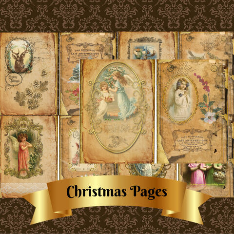 Christmas,Journal,Pages,Vintage,Printable,Angels,5,x,7,Junk,Kit,Old,Fashion,Santa,Reindeer,Paper,Digital,Download,Images,Ephemera,vintage_printable,ephemera_journal,junk_journal,blank_pages,journal_pages,journal_kit,christmas_angel,santa_paper,printable_journal,printable_pages,collage_papers,journal_supplies