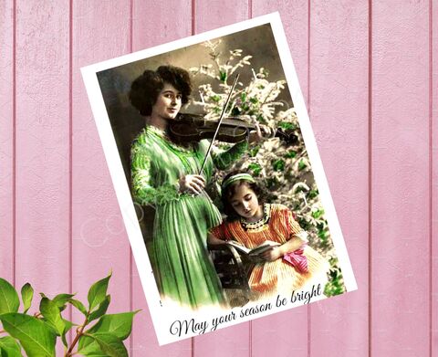 Music,Christmas,DIY,Printable,Retro,Card,Vintage,Children,Altered,Art,Digital,Instant,Download,printable_card,digital_download,instant_download,holiday_card,diy_card,vintage_christmas,vintage_card,christmas_printable,christmas_download,christmas_card,printable_children,music_christmas