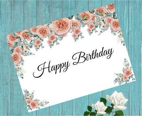 Pink,Floral,Greeting,Card,Happy,Birthday,Printable,Instant,Download,Digital,Blank,DIY,digital_download,printable_art,instant_download,greeting_card,printable_card,birthday_card,happy_birthday_card,blank_card,diy_card,blank_birthday_card,digital_card,download_card