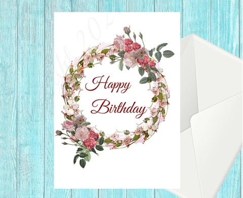 Printable,Card,Happy,Birthday,Greeting,Instant,Download,Digital,Blank,Floral,DIY,digital_download,printable_art,instant_download,greeting_card,printable_card,birthday_card,happy_birthday_card,blank_card,diy_card,blank_birthday_card,digital_card,download_card