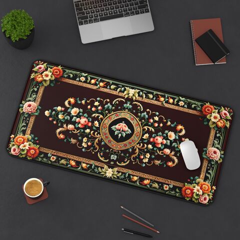 Cottagecore,Rug,Desk,Mat,Burgundy,Mousepad,Office,Decor,Large,Gaming,Pad,Persian,Design,Rose,Beige,Brown,Aesthetic,Victorian,Floral,gaming_desk_mat,large_desk_mat,office_gift,gift_for_her,dark_academia_desk,cottagecore_decor,cottagecore_desk,cottagecore_mousepad,william_morris,morris_mousepad,floral_desk_pad,victorian_desk,valentines_gift