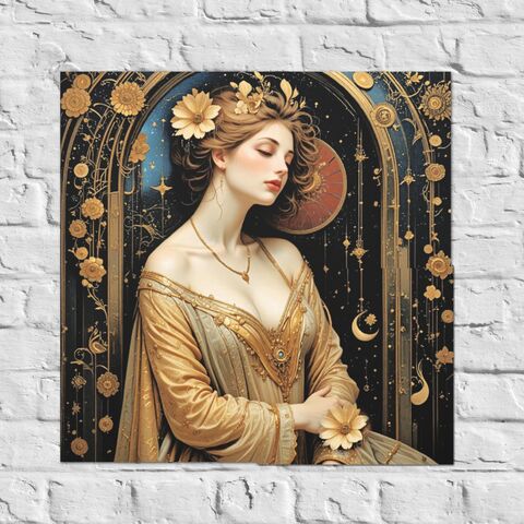 Art,Nouveau,Canvas,Wall,Print,Deco,Mucha,Inspired,Home,Decor,Poster,Matte,Framed,art_deco_art,deco_wall_art,flapper_wall_art,art_deco_print,art_deco_poster,gatsby_decor,gatsby_girl,deco_painting,art_nouveau,mucha_poster,mucha_painting,mucha_print,retro_decor