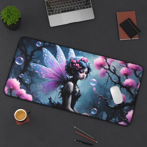 Whimsigoth,Dark,Fairy,Desk,Mat,Mousepad,Cute,Aesthetic,Faircore,Fantasy,Forest,Magical,Office,Decor,Large,Gaming,Pad,cottagecore_desk,forestcore_desk,forestcore_mouse,forestcore_mat,office_decor,gift_for_her,office_gift,fairy_desk_mat,fairy_mouse_pad,fairy_mousepad,gaming_gift,chrismas_gift,gothic_mousepad