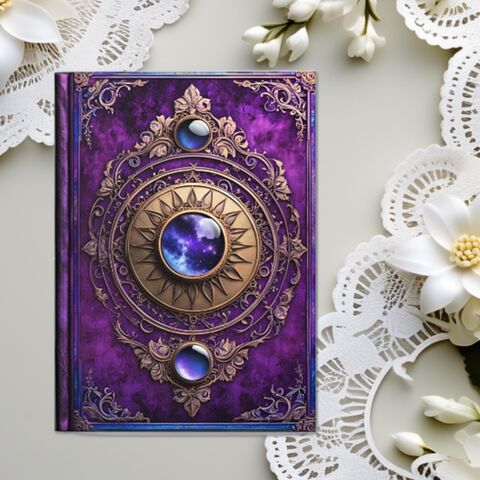 Purple,Witchy,Journal,Moon,Faux,Velvet,Personalized,Galaxy,Hardcover,Notebook,Book,Of,Shadows,Manifestation,Spell,Tarot,purple_journal,witchy_journal,witchy_gift,womens_journal,girls_journal,custom_journal,moon_journal,shadow_journal,dream_journal,gift_for_her,christmas_gift,purple_notebook