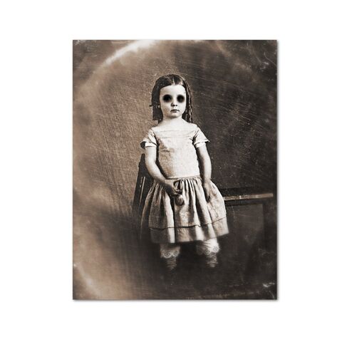 Creepy,Victorian,Girl,Ghost,Portrait,Horror,Printable,Old,Photo,Wall,Art,Halloween,Digital,Print,Download,Ephemera,vintage_photo,commerical_art,halloween_printable,ghost_photo,creepy_photograph,horror_portrait,horror_wall_art,weird_photo,vintage_creepy_photo,creepy_photo,ghost_digital_print,black_eyed_child