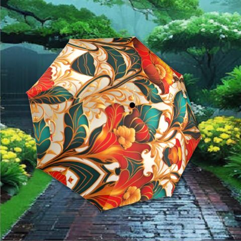 Art,Nouveau,Romantic,Umbrella,Victorian,Asian,Inspired,Flower,Parasol,Semi-Automatic,Waterproof,Foldable,rain_umbrella,unique_umbrella,uv_umbrella,sun_umbrella,victorian_umbrella,unique_gift,flower_umbrella,boho_umbrella,cute_umbrella,sakura_umbrella,gift_for_her,red_umbrella,travel_umbrella