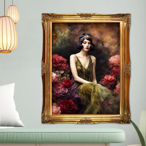 Flapper,Painting,Print,Art,Deco,Wall,Gatsby,Girl,Poster,Retro,1920s,Style,Home,Decor,art_deco_decor,art_deco_print,art_deco_poster,art_deco_wall_art,gatsby_girl_print,gatsby_girl_poster,gift_for_her,christmas_gift,retro_decor,retro_print,art_deco_painting,gatsby_decor,retro_poster