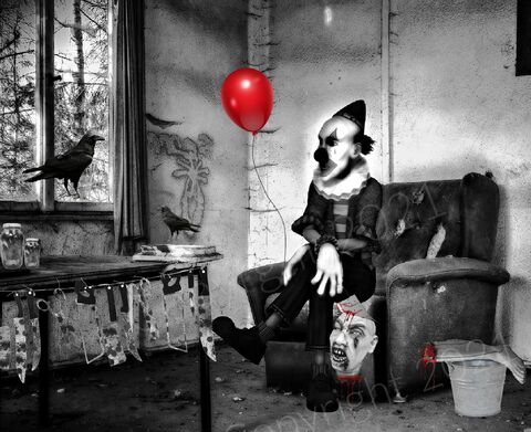 Clown,Photo,Creep,Haunted,Printable,Horror,Wall,Art,Halloween,Scary,Instant,Download,altered_art,scrapbooking_image,gothic_printable,halloween_printable,creepy_photograph,haunted_photo,halloween_art,wall_art_printable,halloween_print,creepy_clown,clown_wall_art,vintage_creepy_photo