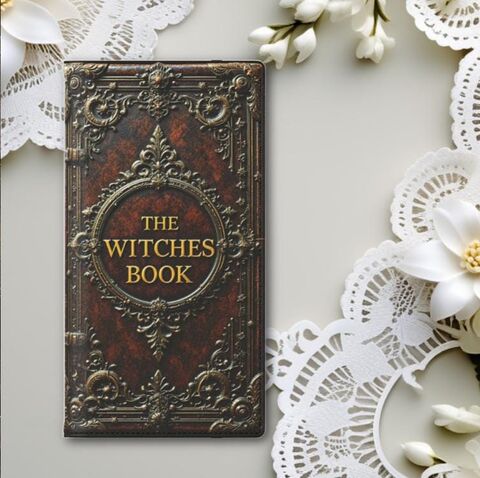 Witches,Book,Wallet,Phone,Case,Spell,Witchy,Dark,Academia,Flip,Card,Fits,iphone,16,15,14,Galaxy,S25,And,More
