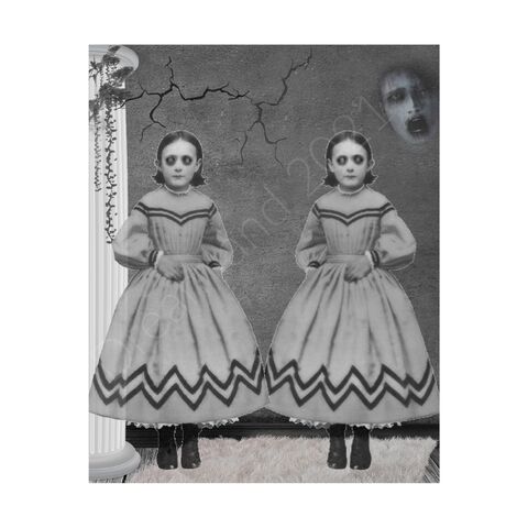Creepy,Twins,Photo,Haunted,Printable,Horror,Wall,Art,Print,Halloween,Scary,Instant,Download,altered_art,scrapbooking_image,gothic_printable,halloween_printable,creepy_photograph,haunted_photo,halloween_art,wall_art_printable,halloween_print,creepy_twins,haunted_art,vintage_creepy_photo