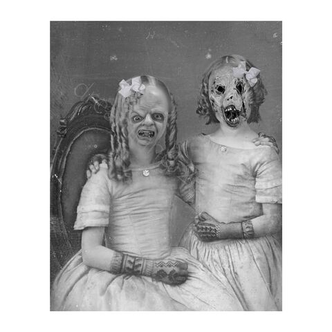 Creepy,Sisters,Old,Photo,Girl,Portrait,Vintage,Horror,Printable,Victorian,Wall,Art,Halloween,Child,Instant,Download,Ephemera,Scrapbook,Card,vintage_photo,gothic_printable,halloween_printable,ghost_photo,creepy_photograph,horror_portrait,horror_wall_art,demon_woman,weird_photo,creepy_old_photo,vintage_creepy_photo,creepy_photo
