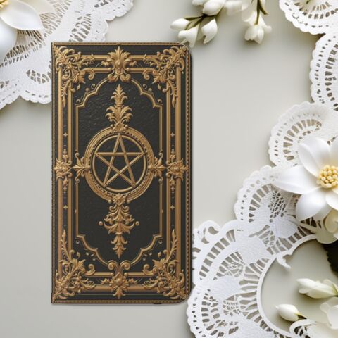 Witches,Spell,Book,Phone,Case,Wallet,Witchy,Dark,Academia,Flip,Card,Fits,iphone,16,15,14,Galaxy,S25,And,More