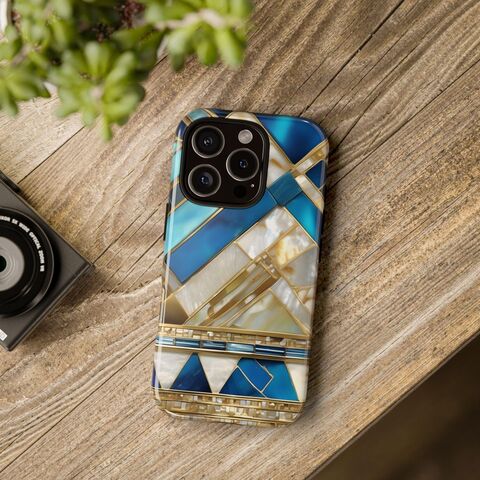 Art,Deco,Tough,Phone,Case,Gatsby,Blue,Gold,Faux,Stained,Glass,Flower,iPhone,16,15,14,13,12,11,Galaxy,S24,S23,S22,And,More,stained_phone,stained_iphone,dragonfly_iphone,iphone_16,iphone_15,iphone_14,s24_case,s23_case,glass_iphone,art_deco_phone,deco_iphone,glass_csse,gatsby_iphone