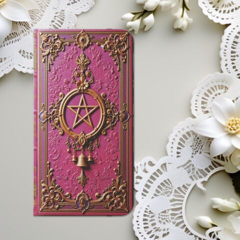 Wicca,Book,Phone,Case,Pink,Wallet,Witchy,Moon,Pegan,Dark,Academia,Flip,Card,Fits,iphone,16,15,14,Galaxy,S25,And,More,iphone_wallet,phone_case_wallet,iphone_15_case,iphone_14_case,iphone_16_case,book_wallet,book_phone_case,book_iphone,witchy_iphone,moon_phone,spellbook_phone,spell_book_iphone,s25_case