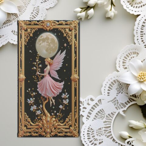 Magical,Fairy,Book,Phone,Case,Wallet,Witchy,Moon,Dark,Academia,Flip,Card,Fits,iphone,16,15,14,Galaxy,S25,And,More