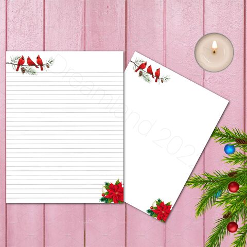 Christmas,Stationary,Printable,Blank,Bird,Flower,Digital,Writing,Paper,Red,White,Holiday,Floral,Lined,Note,Book,Watercolor,digital_download,junk_journal,blank_pages,journal_pages,lined_pages,writing_paper,digital_paper,christmas_paper,stationary_christmas,lined_paper,stationary,printable_stationary,floral_paper
