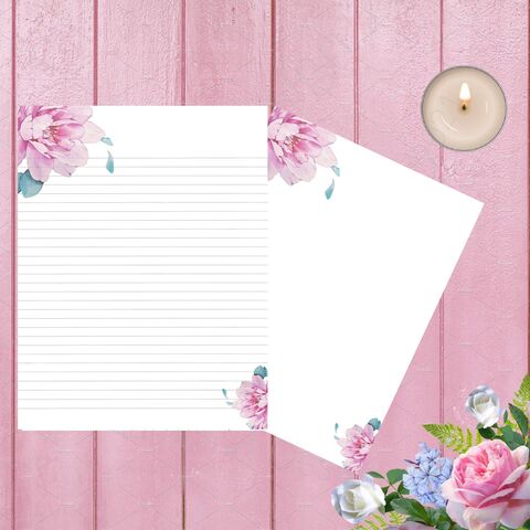 Printable,Stationary,Pink,Floral,Blank,Digital,Writing,Paper,Lined,Note,Book,Flower,Watercolor,junk_journal,blank_pages,journal_pages,lined_pages,writing_paper,digital_paper,lined_paper,stationary,printable_stationary,floral_paper,floral_stationary,flower_stationary,journal_supplies