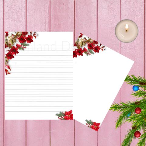 Printable,Stationary,Christmas,Blank,Digital,Writing,Paper,Red,White,Holiday,Floral,Lined,Note,Book,Flower,Watercolor,Roses,digital_download,junk_journal,blank_pages,journal_pages,lined_pages,writing_paper,digital_paper,christmas_paper,stationary_christmas,lined_paper,stationary,printable_stationary,floral_paper