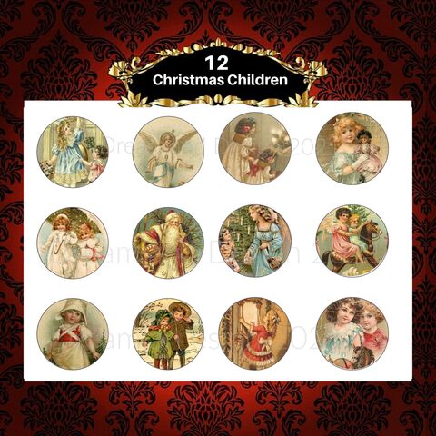 Christmas,Old,Fashion,Retro,Circles,Vintage,Printable,Children,Angels,For,2.5,In.,Gift,Tags,Cupcake,Ornaments,Scrapbooking,Digital,Download,digital_download,vintage_printable,christmas_tags,christmas_ornaments,retro_christmas,2_inch_circle,retro_printable,printable_christmas,kitten_printable,gift_tag,printable_tag,Ephemera_christmas,angel_printable