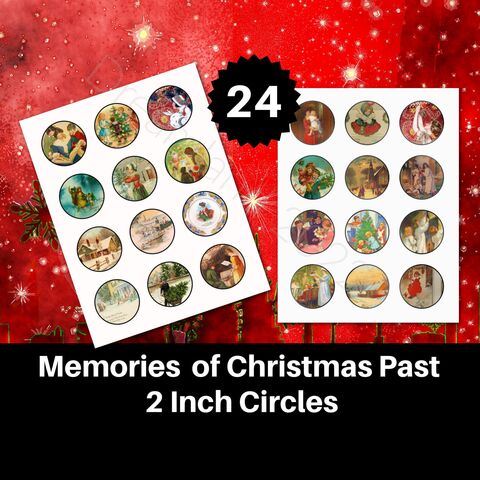 Vintage,Christmas,Memories,Circles,Printable,For,2,Inch,Tags,Cupcake,Toppers,Party,Supplies,Ornaments,Scrapbooking,Digital,Download,digital_download,vintage_printable,vintage_clip_art,vintage_christmas,christmas_tags,christmas_ornaments,retro_christmas,2_inch_circle,collage_christmas,retro_printable,printable_christmas,printable_tag,gift_tag