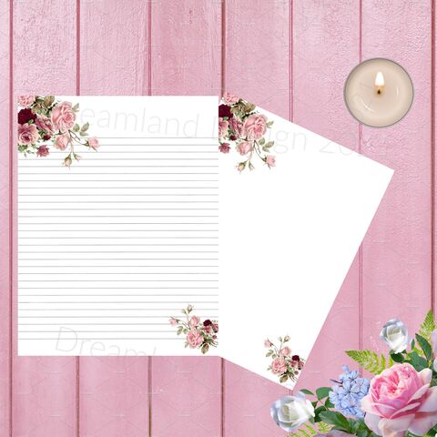 Printable,Stationary,Paper,Pink,Roses,Blank,Digital,Writing,Lined,Note,Book,Flower,Watercolor,junk_journal,blank_pages,journal_pages,lined_pages,writing_paper,digital_paper,lined_paper,stationary,printable_stationary,floral_paper,flower_stationary,rose_stationary,journal_supplies