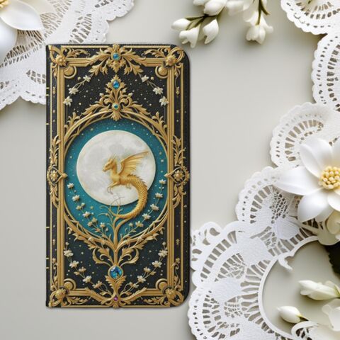 Golden,Dragon,Moon,Book,Phone,Case,Wallet,Custom,Witchy,Gothic,Dark,Flip,Card,Fits,iphone,16,15,14,Galaxy,S22,And,More,iphone_wallet,phone_case_wallet,iphone_15_case,iphone_14_case,iphone_16_case,book_phone_case,book_iphone,s22_case,moon_phone,gothic_iphone,mom_gift,dragon_phone,dragon_iphone