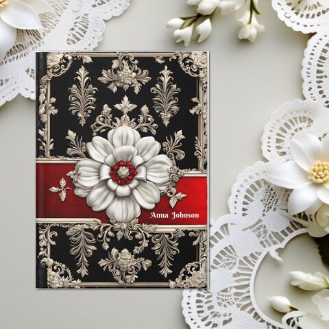 Christmas,Journal,Custom,Hardcover,Personalized,Notebook,Dream,Shadow,Red,Siver,Gray,Manifestation,BooK,personalized_journal,custom_notebook,dream_journal,shadow_journal,gift_for_her,christmas_journal,red_journal,christmas_gift,womens_journal,girls_journal,personalized_gift,girls_diary,witchy_journal