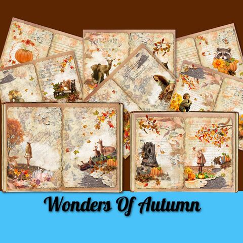 Autumn,Junk,Journal,Printable,Kit,Lined,Fall,Pages,Pumpkin,Woodland,Nature,Wildlife,Botanical,Vintage,Deer,Ephemera,Paper,Digital,Download,digital_collage,junk_journal,journal_pages,lined_pages,printable_pages,ephemera_vintage,woodland_journal,collage_papers,journal_supplies,pumpkin_printable,fall_journal,autumn_journal,printable_fall_paper