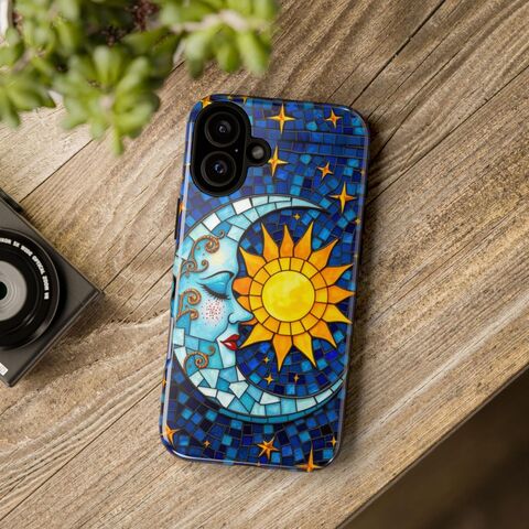 Sun,Moon,Tough,Phone,Case,Art,Nouveau,Faux,Stained,Glass,Mosaic,Celestial,iPhone,16,15,14,13,12,11,Galaxy,S24,S23,S22,And,More,stained_phone,stained_iphone,cottagecore_phone,iphone_16,iphone_15,s24_case,glass_iphone,glass_phone,galaxy_case,moon_iphone,sun_iphone,celestial_case,s25_case