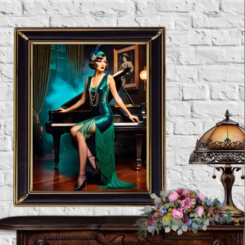 Flapper,Poster,Print,Art,Deco,Gatsby,Girl,Portrait,1920s,Style,Woman,Wall,Home,Decor,art_deco_decor,art_deco_print,art_deco_poster,gatsby_decor,gatsby_print,gatsby_poster,retro_decor,retro_print,retro_poster,gatsby_girl_print,gatsby_girl_poster,gatsby_wall_art,art_deco_wall_art