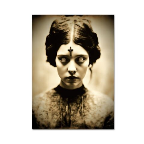 Possessed,Woman,Photo,Vintage,Demon,Portrait,Horror,Printable,Old,Victorian,Wall,Art,Halloween,Digital,Print,Download,Ephemera,vintage_photo,halloween_printable,ghost_photo,creepy_photograph,horror_portrait,horror_wall_art,demon_woman,weird_photo,creepy_photo,halloween_print,vintage_creepy_photo,digital_print