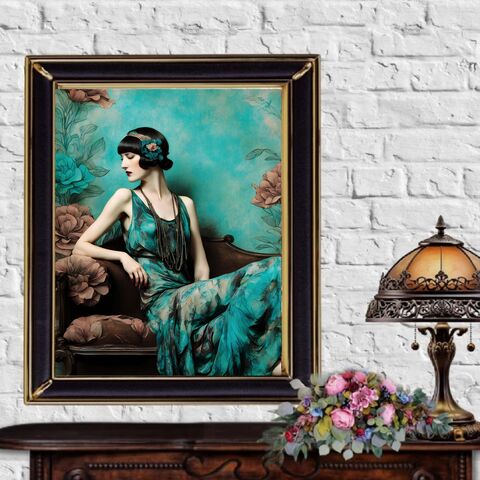 Art,Deco,Flapper,Poster,Gatsby,Girl,Print,Portrait,1920s,Style,Woman,Wall,Home,Decor,art_deco_decor,art_deco_print,art_deco_poster,art_deco_painting,gatsby_girl_print,gatsby_decor,gatsby_wall_art,art_deco_wall_art,flapper_print,flapper_poster,gift_for_her,retro_decor,retro_print