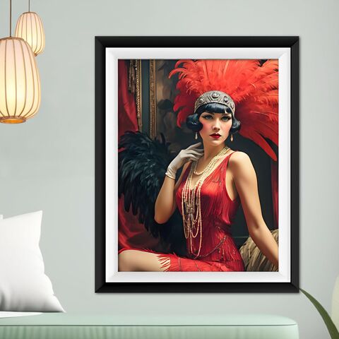 Art,Print,Red,Flappper,Deco,Poster,Gatsby,Girl,Portrait,1920s,Style,Woman,Wall,Home,Decor,art_deco_decor,art_deco_print,art_deco_poster,art_deco_wall_art,art_deco_painting,gatsby_girl_print,gatsby_girl_poster,flapper_print,flapper_poster,retro_decor,retro_print,retro_poster,gift_for_her