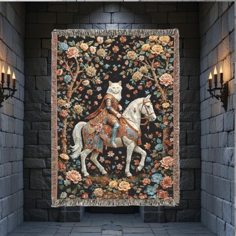 Medieval,Woven,Blanket,Cat,Knight,Tapestry,Wall,Hanging,Dark,Academia,Throw,Fairycore,Forest,Folk,Cottagecore,Fantasy,Art,Decor,medieval_tapestry,wall_tapestry,woven_tapestry,woven_blanket,woven_throw,knight_tapestry,medieval_wall,medieval_decor,medieval_throw,cottagecore_dark,fantasy_wall,cat_tapestry,cat_wall_hanging