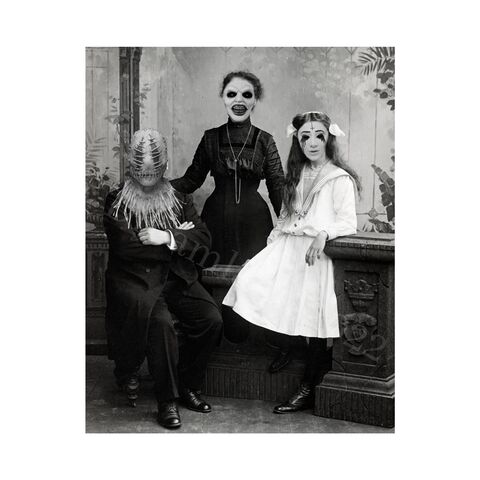 Creepy,Family,Photo,Vintage,Scary,Girl,Printable,Horror,Wall,Art,Print,Antique,Halloween,Woman,Picture,Digital,Download,gothic_printable,halloween_printable,creepy_photograph,haunted_photo,halloween_art,halloween_print,creepy_photo,vintage_photo,victorian_photo,scary_picture,creepy_picture,scary_kids
