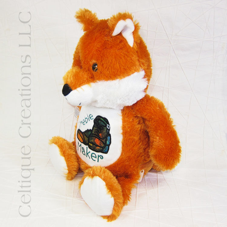Treble Maker Irish Dance Fox Cubbies Stuffed Animal - product images  of 