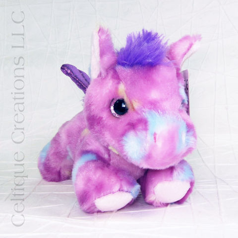 Tutti,Frutti,Pegasus,Bright,Fancies,Stuffed,Animal, Pony, Pony Stuffed Animal, Flying Pony, Flying Horse, Stuffed Animal, Soft Toy, Stuffie, Teddy Bear, Bright Fancies, Aurora, Celtique Creations