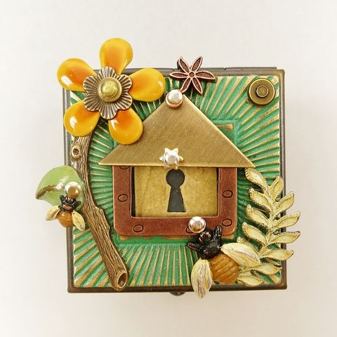 Mullanium,Wish,Box,-,House,Mullanium by Jim and Tori, Mullanium Art, Mullanium Wish Box, Mullanium House Wish Box